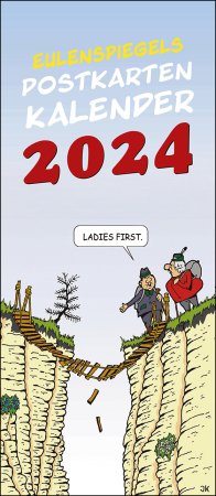 Eulenspiegels Postkartenkalender 2024
